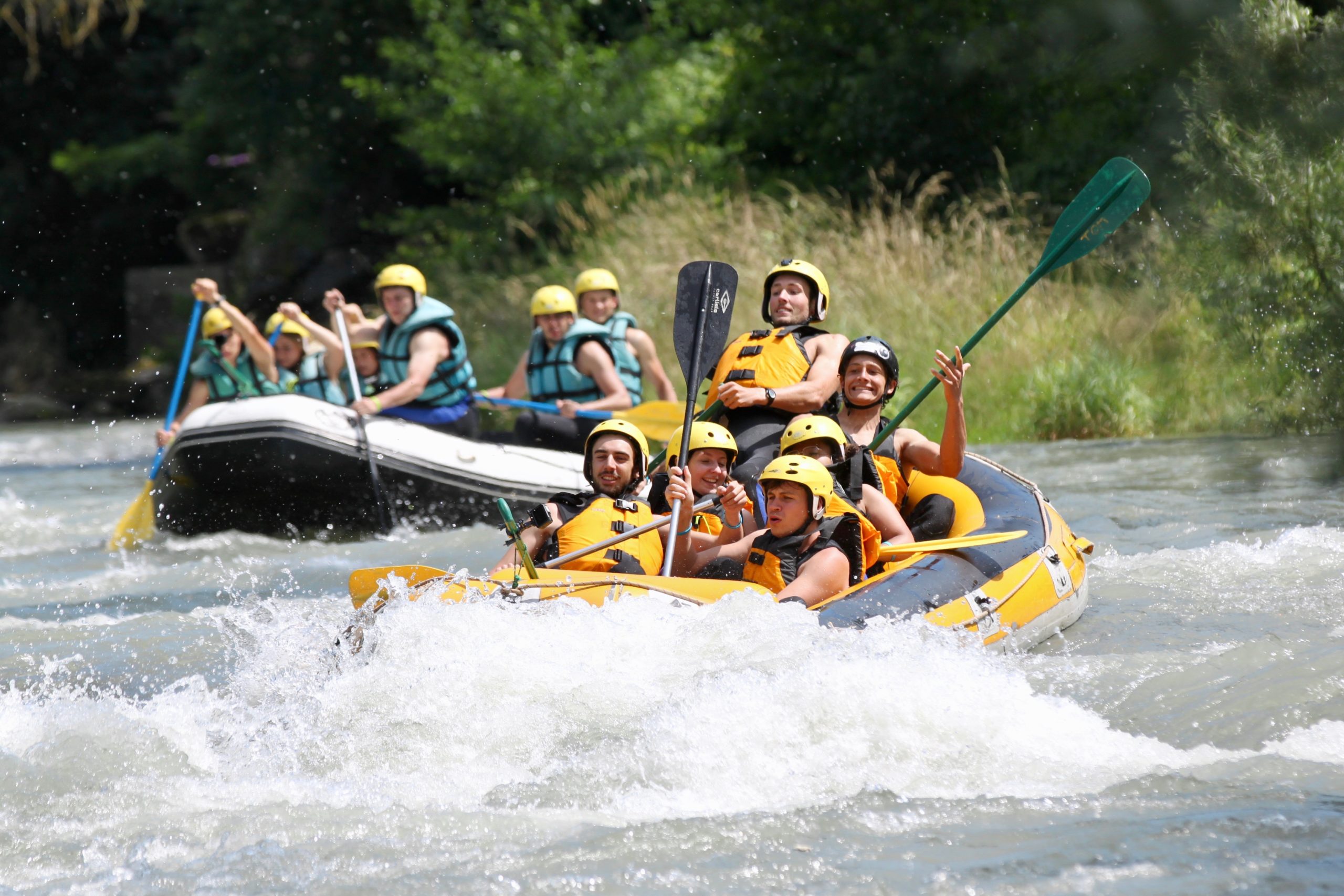 Combien de kilomètres parcourt-on généralement en rafting, à la demi ...