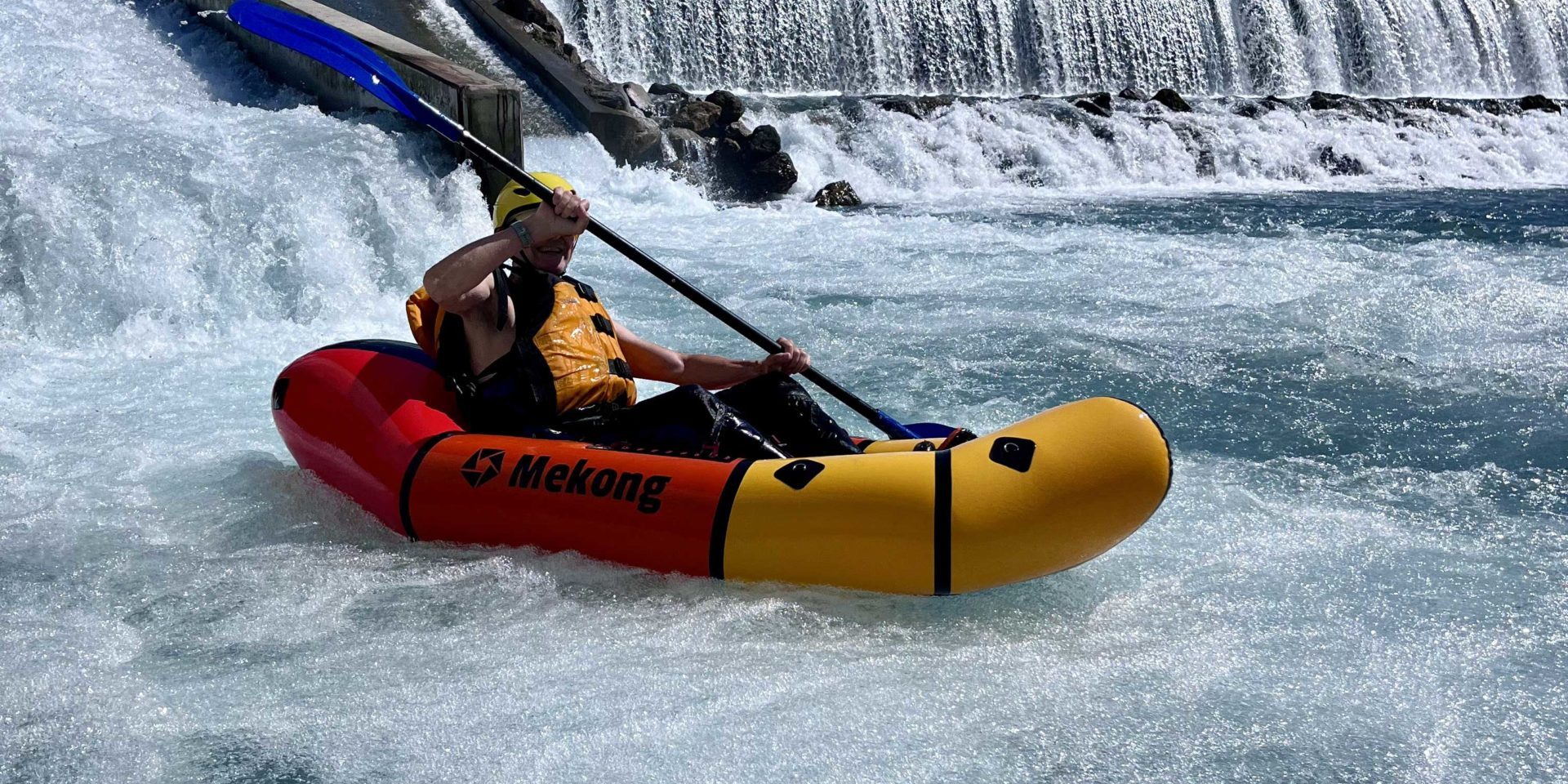 Packraft Mekong sur le Gave de Pau
